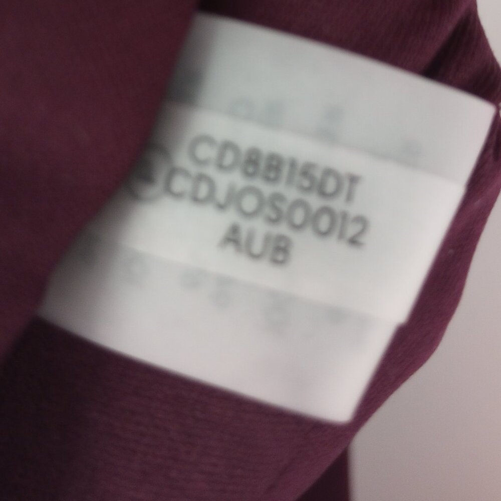 Calvin Klein Deep Purple Off Shoulder Bell Sleeve Dress - Picture 9 of 10